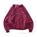 Hoodies &amp; Sweatshirts Kapas Warna Merah